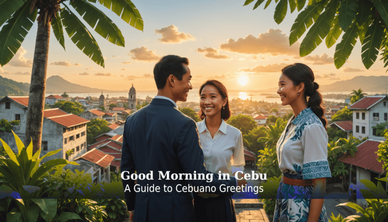 Good Morning in Cebu