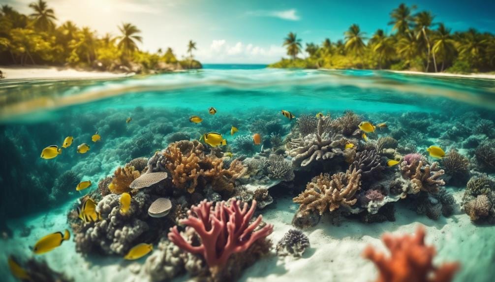 exploring marine ecosystems and islands
