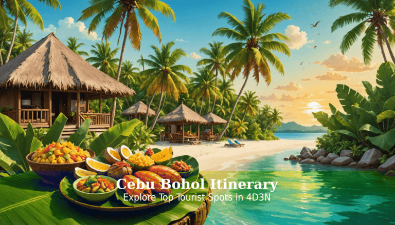 a cebu bohol itinerary