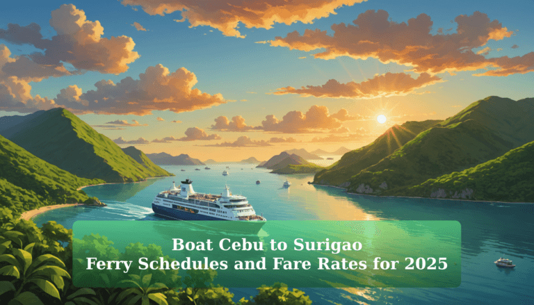 Boat Cebu to Surigao