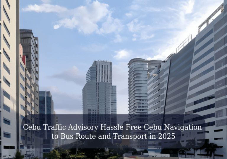 Cebu Traffic Advisory