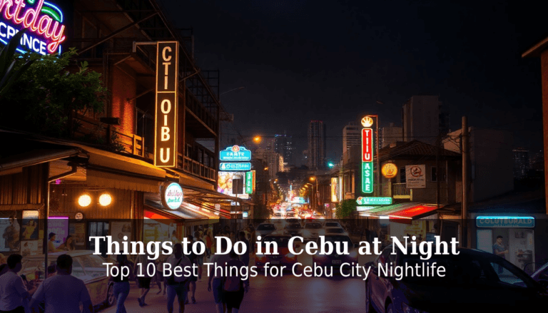 Things to Do in Cebu at Night