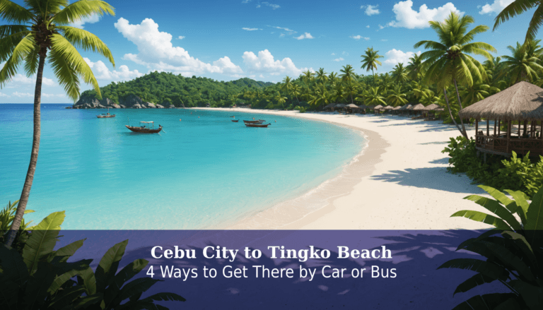 Cebu City to Tingko Beach: 4 Ways to Get There by Car or Bus
