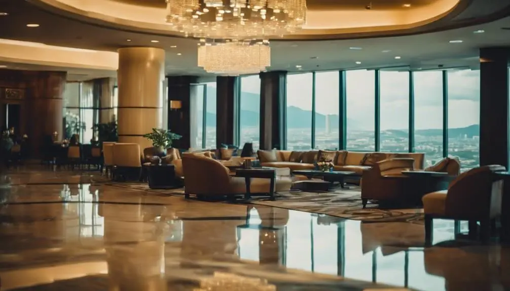 convenient hotels near mall