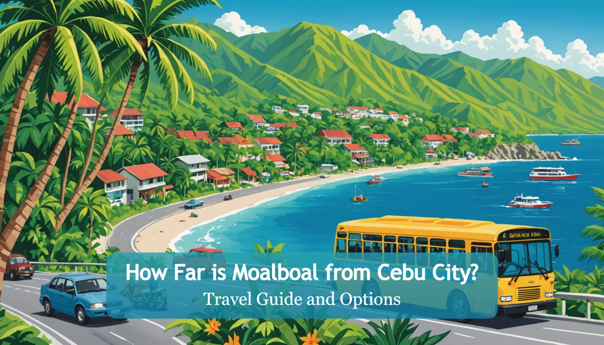 how far is moalboal from cebu city feat