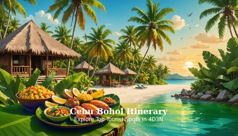 a cebu bohol itinerary